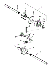 Differential Assembly parts for White Outdoor Chore Performer 24A-315C190 / 2000 from AppliancePartsPros.com
