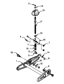 Height Adjustment parts for White Outdoor Chore Performer 24A-315C190 / 2000 from AppliancePartsPros.com