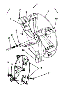 Impeller Assembly parts for White Outdoor Chore Performer 24A-315C190 / 2000 from AppliancePartsPros.com
