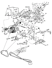 Transaxle Mounting Assembly parts for White Outdoor Garden Tractor 146-842-190 / 1986 from AppliancePartsPros.com