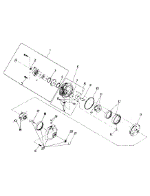 M11 Hydrostatic Transmission parts for White Outdoor Garden Tractor 146-995-190 / 1986 from AppliancePartsPros.com