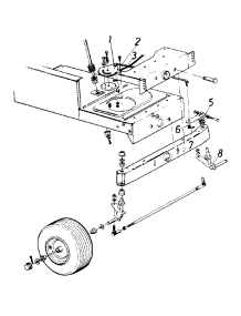 Steering Assembly parts for White Outdoor Lawn Tractor 136-704-190 / 1986 from AppliancePartsPros.com
