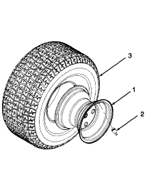Drive Wheel parts for White Outdoor Zero-Turn Mower 53AC225G190 from AppliancePartsPros.com