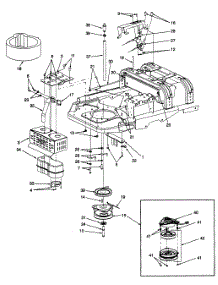 Engine Mounting, Muffler, Controls & Pto Clutch parts for White Outdoor Zero-Turn Mower 53AC225G190 from AppliancePartsPros.com