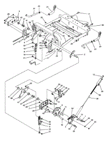 Lift System & Linkage parts for White Outdoor Zero-Turn Mower 53AC225G190 from AppliancePartsPros.com