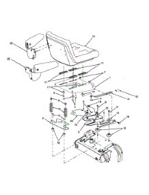 Seat Assembly (4-20-98 And After) parts for White Outdoor Zero-Turn Mower 53AC225G190 from AppliancePartsPros.com
