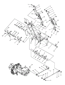Drive Controls And Support Tower parts for White Outdoor Zero-Turn Mower 53BA1A3G190 / 1999 from AppliancePartsPros.com