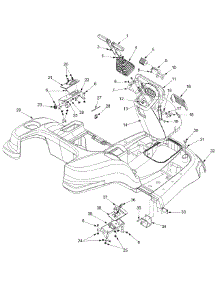 Body Cover Panels parts for White Outdoor Zero-Turn Mower 53CA1A3G190 from AppliancePartsPros.com