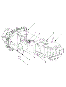 Complete Transmission Assembly parts for White Outdoor Zero-Turn Mower 53CA1A3G190 from AppliancePartsPros.com