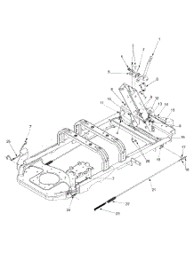Parking Brake & Linkage parts for White Outdoor Zero-Turn Mower 53CA1A3G190 from AppliancePartsPros.com