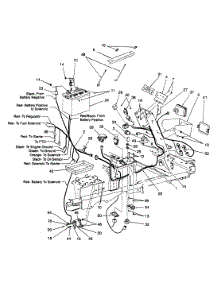Battery, Electrical Components And Switches (Air Cooled Only) parts for White Outdoor Zero-Turn Mower 53AC235M190 from AppliancePartsPros.com