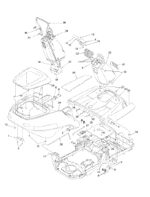 Body Cover Panels parts for White Outdoor Zero-Turn Mower 53AC235M190 from AppliancePartsPros.com