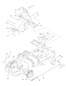 Parking Brake And Linkage parts for White Outdoor Zero-Turn Mower 53AC235M190 from AppliancePartsPros.com