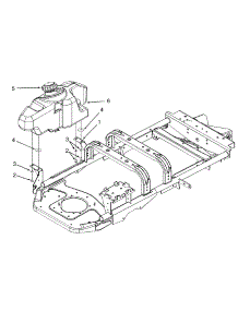 Fuel Tank parts for White Outdoor Zero-Turn Mower 53AC265K190 from AppliancePartsPros.com