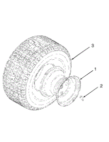 Drive Wheel parts for White Outdoor Zero-Turn Mower 53BA1D5K190 from AppliancePartsPros.com