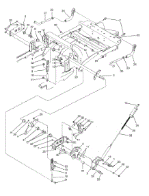 Lift System & Linkage parts for White Outdoor Zero-Turn Mower 53BA1D5K190 from AppliancePartsPros.com