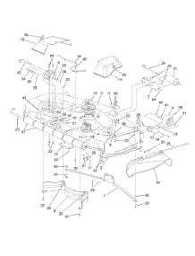 54-Inch Deck Assembly parts for White Outdoor Zero-Turn Mower 53AC275K190 from AppliancePartsPros.com