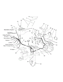 Battery, Electrical Components & Switches (Liquid Cooled Only) parts for White Outdoor Zero-Turn Mower 53AC275K190 from AppliancePartsPros.com