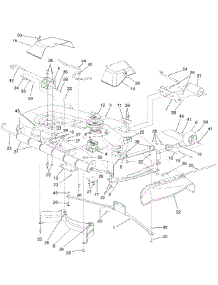 Deck Assembly 54 Inch parts for White Outdoor Zero-Turn Mower 53BA1A7K190 from AppliancePartsPros.com