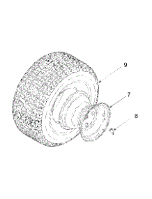 Drive Wheels parts for White Outdoor Zero-Turn Mower 53BA1A7K190 from AppliancePartsPros.com