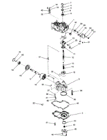 Hydrostatic Transmission parts for White Outdoor Zero-Turn Mower 53BA1A7K190 from AppliancePartsPros.com