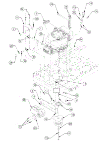 Engine Accessories parts for White Outdoor Zero-Turn Mower 17AA5A4G790 / 2004 from AppliancePartsPros.com