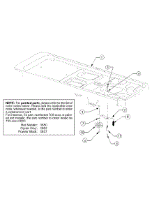Frame parts for White Outdoor Zero-Turn Mower 17AA5A4G790 / 2004 from AppliancePartsPros.com
