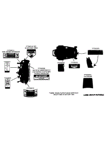 Labels parts for White Outdoor Zero-Turn Mower ZT-1850 from AppliancePartsPros.com