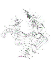 Body Cover & Console parts for White Outdoor Zero-Turn Mower 53CA1A7K190 / 2001 from AppliancePartsPros.com