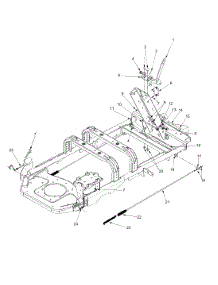 Parking Brake & Linkage parts for White Outdoor Zero-Turn Mower 53CA1A7K190 / 2001 from AppliancePartsPros.com