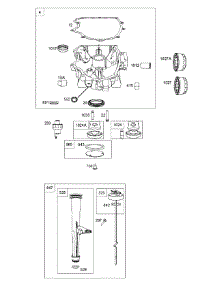 Engine 44L777-0593 8 Zt-50 parts for White Outdoor Zero-Turn Mower 17BK2ACP / 2008 from AppliancePartsPros.com