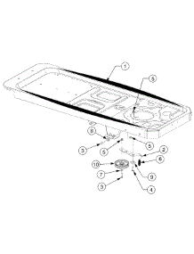 Frame parts for White Outdoor Zero-Turn Mower 17AD2ACP790 / 2007 from AppliancePartsPros.com