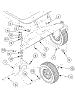 Front Axle & Wheels Model Zt-5000