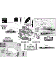 Label Map Zt54 17Bk parts for White Outdoor Zero-Turn Mower 17BK2ACK / 2008 from AppliancePartsPros.com