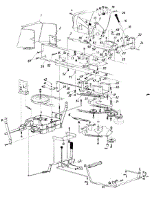 Parts parts for Whites Lawn Tractor 135-723-026 / 1985 from AppliancePartsPros.com