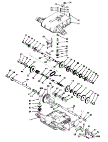 Five Speed Peerless Transaxle parts for Whites Lawn Tractor 136-692-026 / 1986 from AppliancePartsPros.com