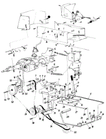 Drive System parts for Whites Garden Tractor 145-833-026 / 1985 from AppliancePartsPros.com