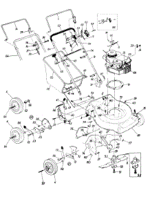 Parts parts for Wizard Push Walk-Behind Mower 118-304R098/118-304C098 from AppliancePartsPros.com