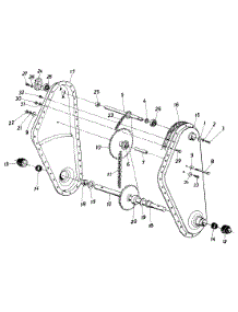 Chain Case, With Reverse Drive parts for Wizard Tiller 210-406-098 from AppliancePartsPros.com