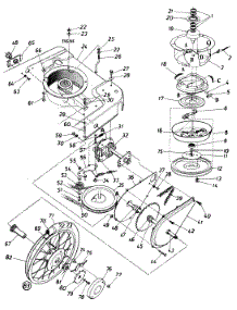 Parts02 parts for Wizard Self-Propelled Walk-Behind Mower 4146A68 from AppliancePartsPros.com