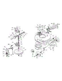 Transmission Assembly parts for Wizard Self-Propelled Walk-Behind Mower 93-5159-4 / 1996 from AppliancePartsPros.com
