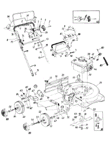 Parts parts for Wizard Self-Propelled Walk-Behind Mower MTD3236A09 from AppliancePartsPros.com