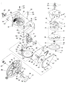 Parts parts for Wizard Self-Propelled Walk-Behind Mower MTD4146A98 from AppliancePartsPros.com