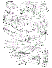 Parts01 parts for Wizard Lawn Tractor MTD7119A98 from AppliancePartsPros.com