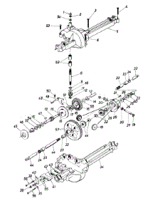 Transaxle parts for Wizard Lawn Tractor MTD7120A29 / 1992 from AppliancePartsPros.com