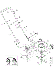 General Assembly parts for Yard Machines Push Walk-Behind Mower 11A-020B029 / 2007 from AppliancePartsPros.com