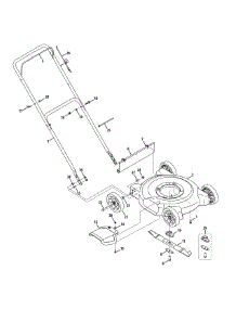 General Assembly parts for Yard Machines Push Walk-Behind Mower 11A-02MG029 / 2008 from AppliancePartsPros.com