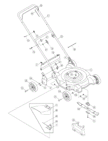 General Assembly parts for Yard Machines Push Walk-Behind Mower 11A-073A800 / 2006 from AppliancePartsPros.com