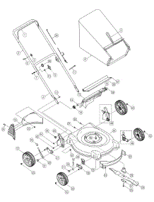 General Assembly parts for Yard Machines Push Walk-Behind Mower 11A-413A800 / 2006 from AppliancePartsPros.com