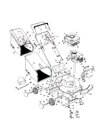 General Assembly parts for Yard Machines Push Walk-Behind Mower 11A-414A302 / 1997 from AppliancePartsPros.com